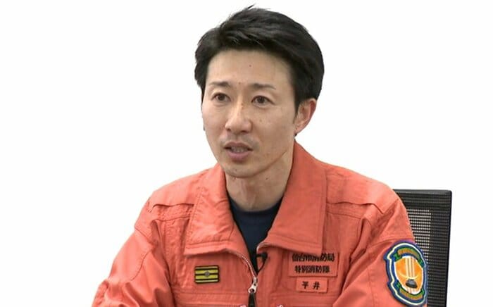 青葉消防署警防課特別消防隊　平井雄太さん
