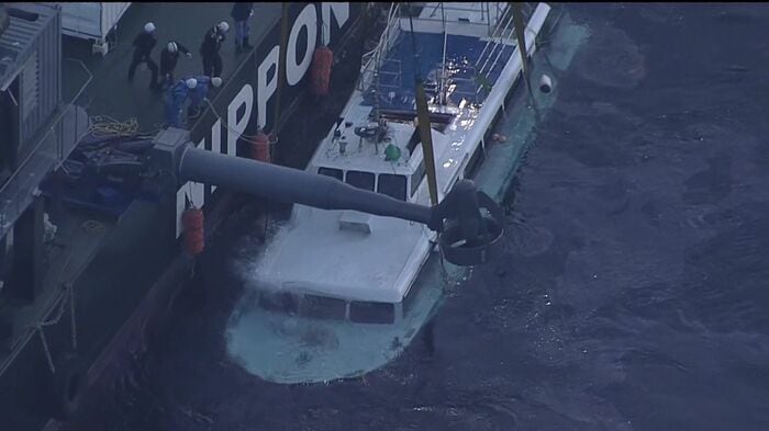沈没事故が起きた観光船「KAZU1」