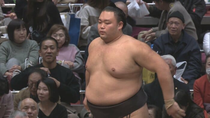朝乃山（14日）　日本相撲協会　提供