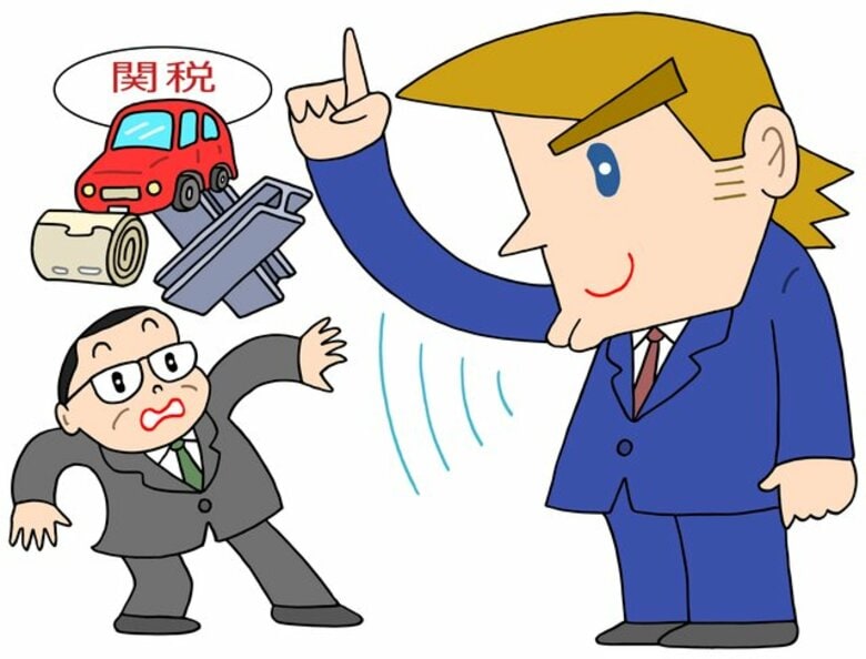 米国の相互関税、日本の実質GDP成長率を0.5ポイント下押し　 2025年度の倒産件数は3.3％上振れする可能性も