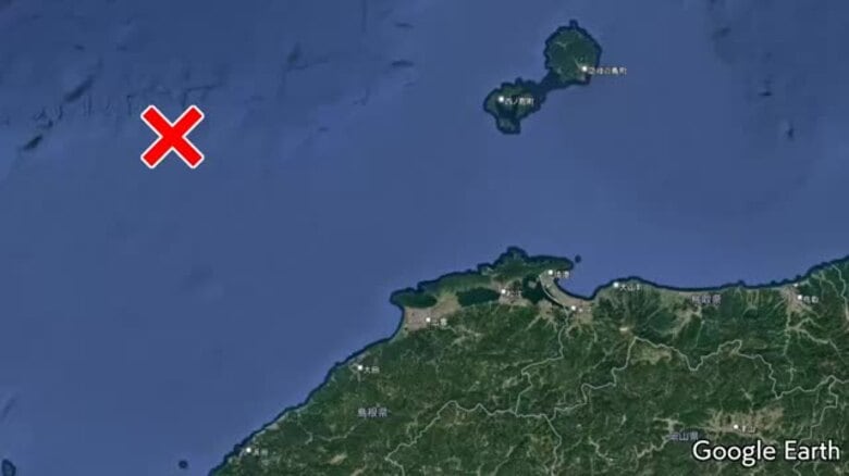 島根県沖の日本海で北朝鮮の船から乗組員4人が転落し行方不明　海上保安庁が救助のため現場に急行｜FNNプライムオンライン
