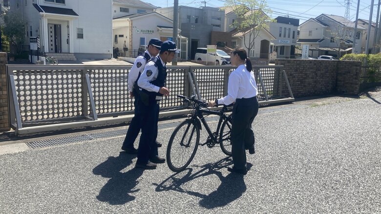 春の新生活で要注意　自転車の盗難多発　半数近くは「鍵のかけ忘れ」　交通事故や盗難防止へ　福岡県警西警察署｜FNNプライムオンライン