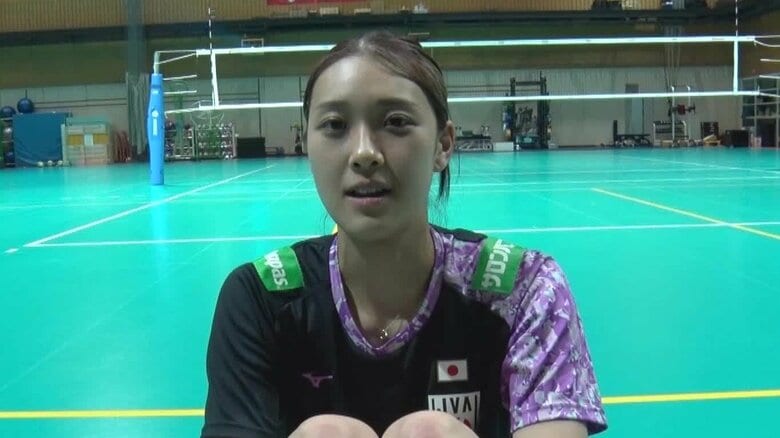急成長の佐藤淑乃「世界でも恐れられる選手に」　ロス五輪切符へ負けられない初戦　バレー女子日本代表が香港戦へ【バレーボールアジア選手権】｜FNNプライムオンライン