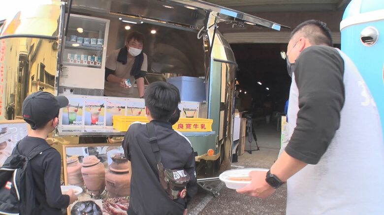 道の駅『良寛の里 わしま』も参加