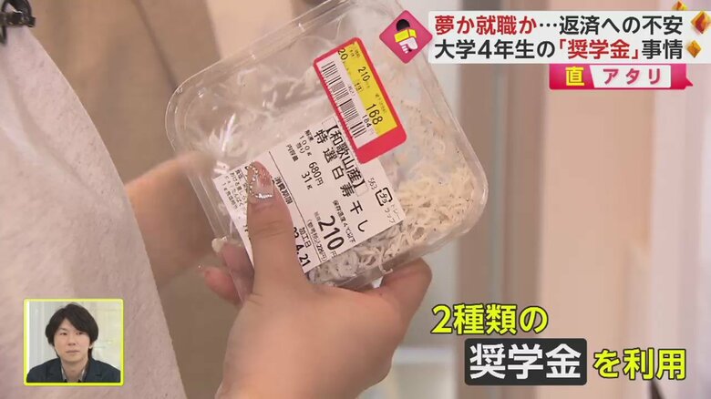 アルバイト代だけでは学費まではまかなえず