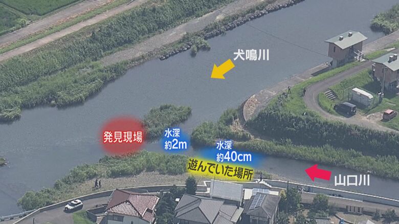 外からは分からない“大幅な水深差”