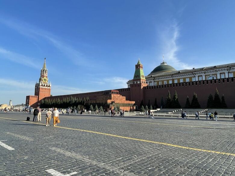 モスクワ中心部にある「赤の広場」