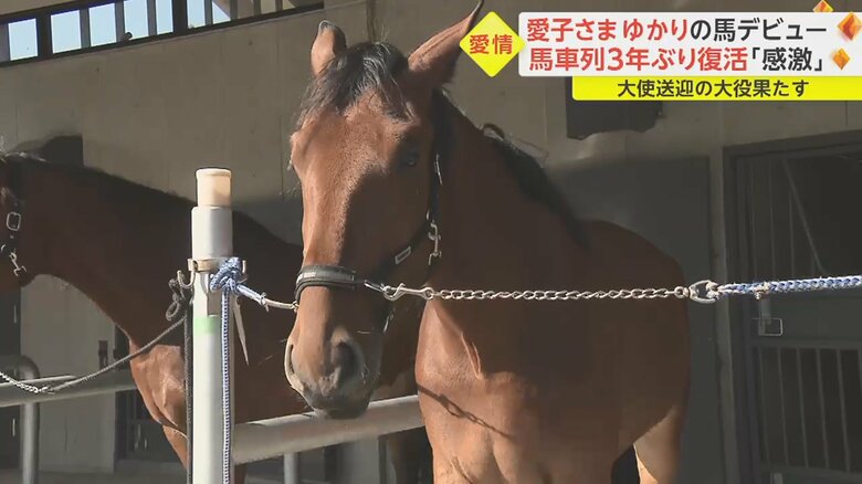 8日「馬車列」デビューを果たした咲姫