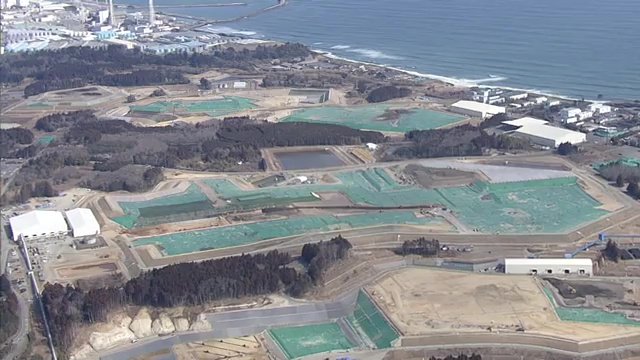 大熊町・双葉町にまたがる中間貯蔵施設
