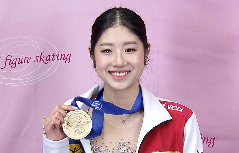 2023年の四大陸選手権で金メダルに輝いたイ・ヘイン