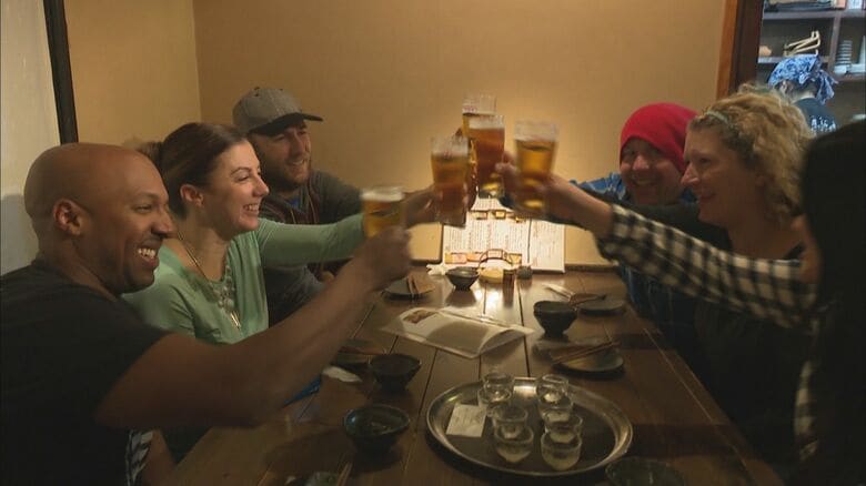 外国人客でにぎわう白馬村の飲食店
