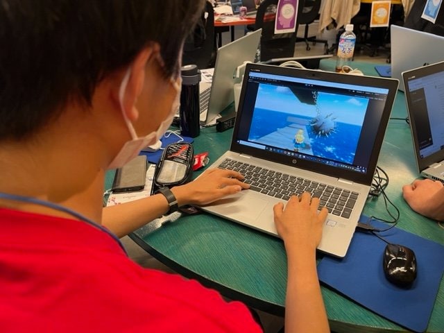 中高生の作るゲームはより複雑な動きを