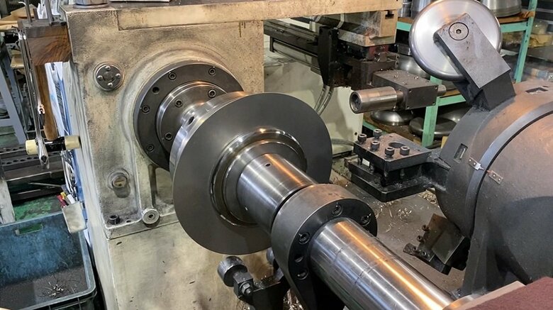 機械にセットする