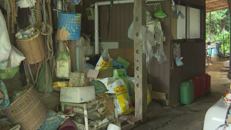 被害にあった住宅