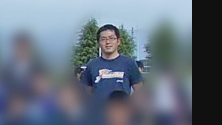 運動部顧問時代　提供：斉藤教諭