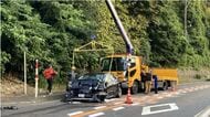 【速報】あわら市の国道8号でトラックと乗用車が正面衝突　1人がドクターヘリ、3人が救急車で搬送　現場は片側1車線の緩いカーブ