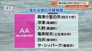 県内の海水浴場すべてが最良水質「AA」に　7月上旬から順次海開きへ【高知】