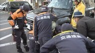 横断歩道で女の子が乗用車にひかれ重体…57歳の運転手を現行犯逮捕　現場は信号がある交差点　茨城・水戸市