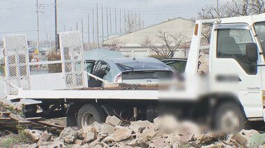【独自】窃盗の車解体現場を家宅捜索　車2台を盗んだ疑いなどで男2人を逮捕　関東で約30台車盗み海外に輸出したか