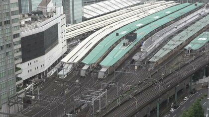 【速報】JR山手線が運転見合わせ…南武線では線路が一部冠水