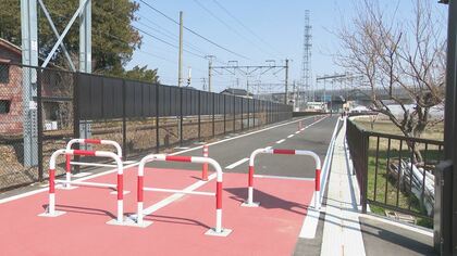 長野市・須坂市・千曲市の3市で連携　長野電鉄の旧屋代線跡地の整備　千曲市で「自転車と歩行者の専用道路」開通式
