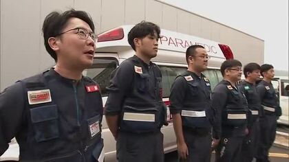 熊本地震被災地へ「一人でも多く医療の手を…」津山市から災害派遣医療チーム「ＤＭＡＴ」が出発【岡山】