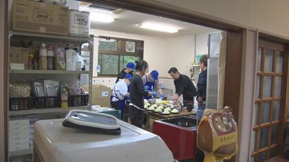 自分の店は後回しでもふるさとの復旧を…解体業者の宿泊拠点で食事を提供する男性の思い