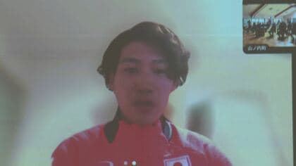 ミラノ五輪へ決意　クロスカントリースキー馬場直人選手「日本人初のメダル獲得を」　地元の長野・山ノ内町で激励会