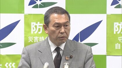 【速報】小此木国家公安委員長が辞表提出…横浜市長選に立候補のため