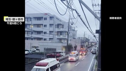 老人ホームの女性入所者2人死亡　22歳の元職員の男を逮捕　身柄確保は事件発覚数時間後、現場から250mほどの路上　埼玉・鶴ヶ島市