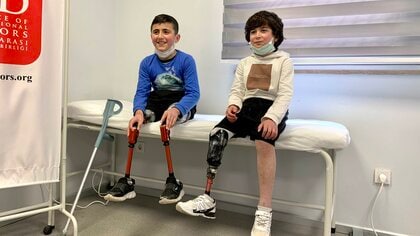 シリア内戦10年　手足を失った難民に“3D”最新技術がもたらす希望