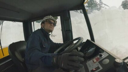 立山黒部アルペンルートの全線開通まであと2週間 立山の自然の厳しさ知る除雪隊に密着