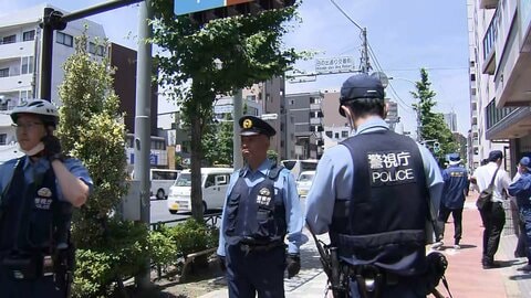 【速報】バス降車直後に男性切りつけ逃走の男の身柄確保　凶器の折りたたみナイフ持って一時逃走　東京・大田区