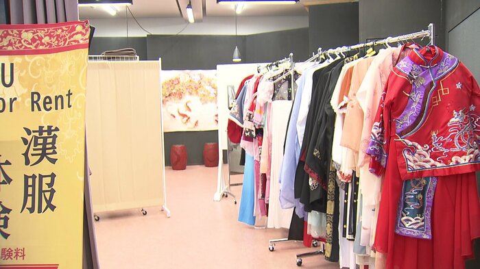 中国衣装・漢服を着用できる「漢服体験」