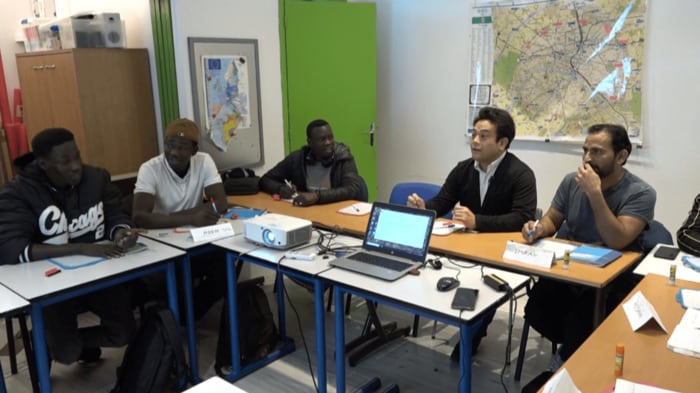 筆者も急遽飛び入りで参加することに…