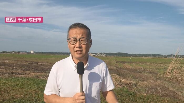 田中良幸リポーター(関西テレビ「旬感LIVE とれたてっ!」より)