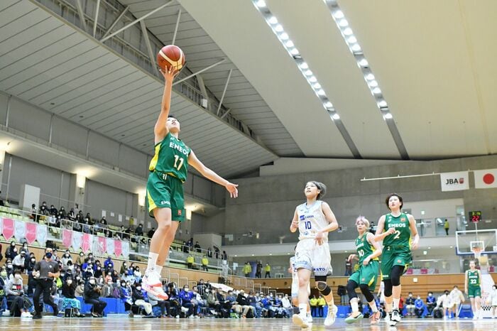 ベテランでキャプテンの岡本彩也花選手(10月31日、東京羽田戦より)