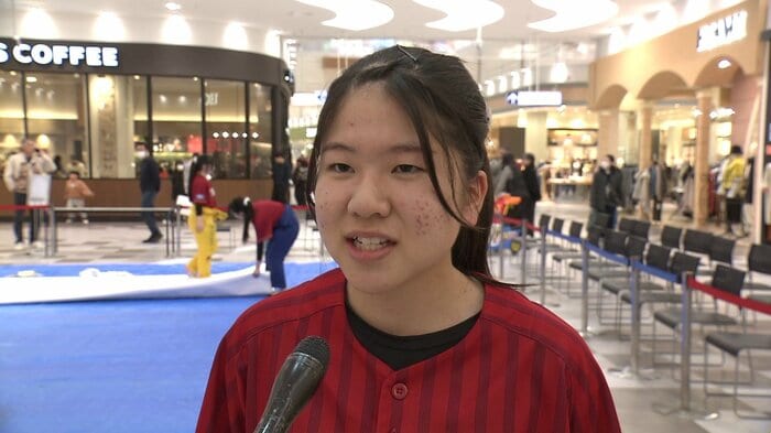 「予選は納得いかなかった。修正して優勝目指す」と語る田口椿部長