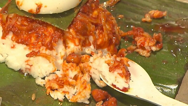 「食べかけの朝ごはん」万博マレーシア館の展示が話題　リアルな“食品サンプル”は日本だけじゃなかった｜FNNプライムオンライン