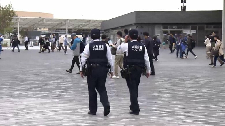 広い会場の治安を守る「万博警察署」“外国人が暴れている”という一報にかけつけるも…翻訳アプリも活用して対応｜FNNプライムオンライン