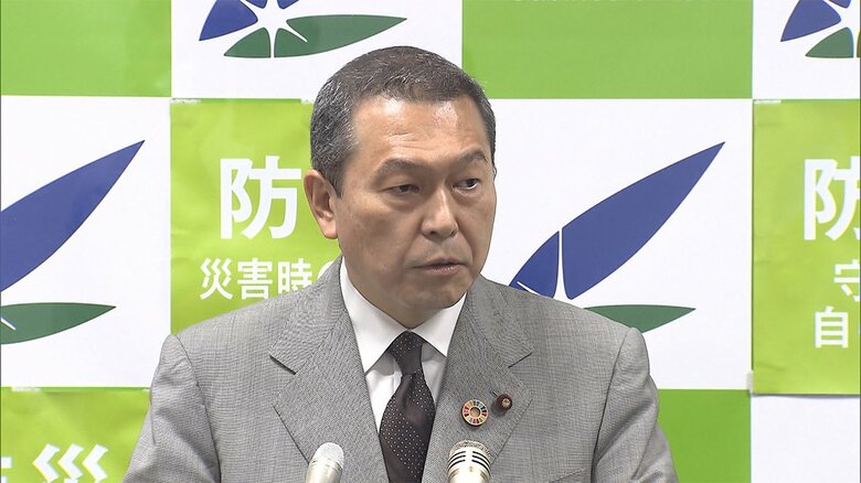 【速報】小此木国家公安委員長が辞表提出…横浜市長選に立候補のため｜FNNプライムオンライン
