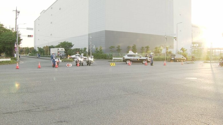 バイクの男性が大型車にひきずられ死亡か　大型車の運転手の身柄確保しひき逃げ事件として捜査　東京・大田区｜FNNプライムオンライン