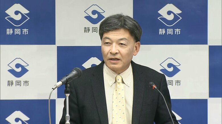 設置場所に疑問を呈した静岡・難波喬司 市長（12月13日）
