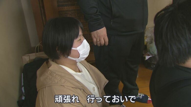 ななさんに声をかけるさくらさん