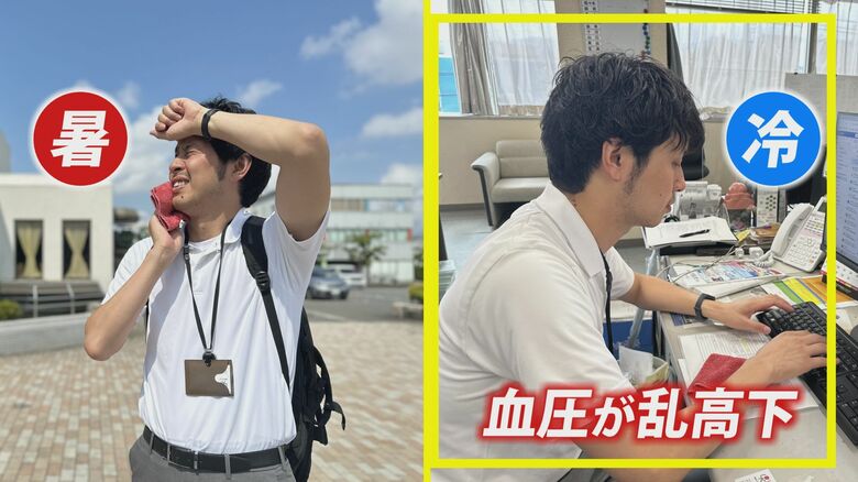 気温差で血圧が乱高下