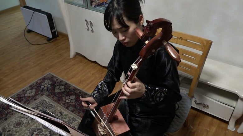 馬頭琴も弾けるように