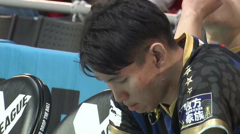 決勝で敗れ涙する西山選手