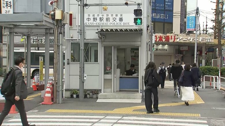 バス運転手が駆け込んだ交番