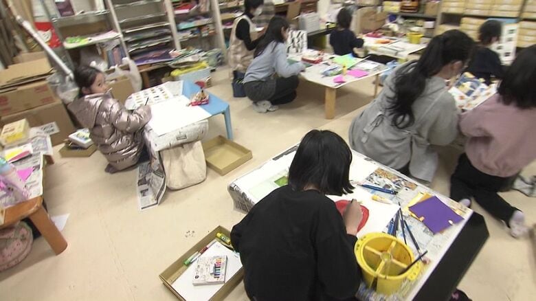 小学生までの70人程が通い空き待ちも