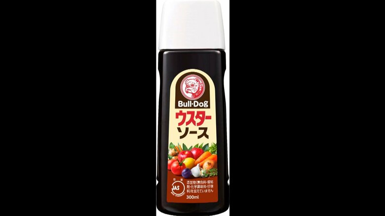 値上げの対象となる主な商品（ブルドックソース提供）